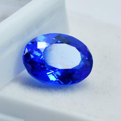 Natural Certified 6.20 Ct Lustrous Blue Tanzanite Oval Cut Loose Gemstone Rare Tanzanite Gem Free Shipping