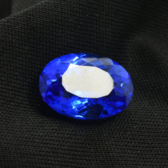 Natural Certified 6.20 Ct Lustrous Blue Tanzanite Oval Cut Loose Gemstone Rare Tanzanite Gem Free Shipping