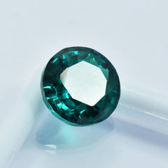 Brazilian Green Garnet Certified 10.90 Carat Natural Round Shape Perfect Loose Gemstone January Birthstone