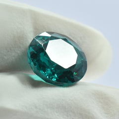 Brazilian Green Garnet Certified 10.90 Carat Natural Round Shape Perfect Loose Gemstone January Birthstone