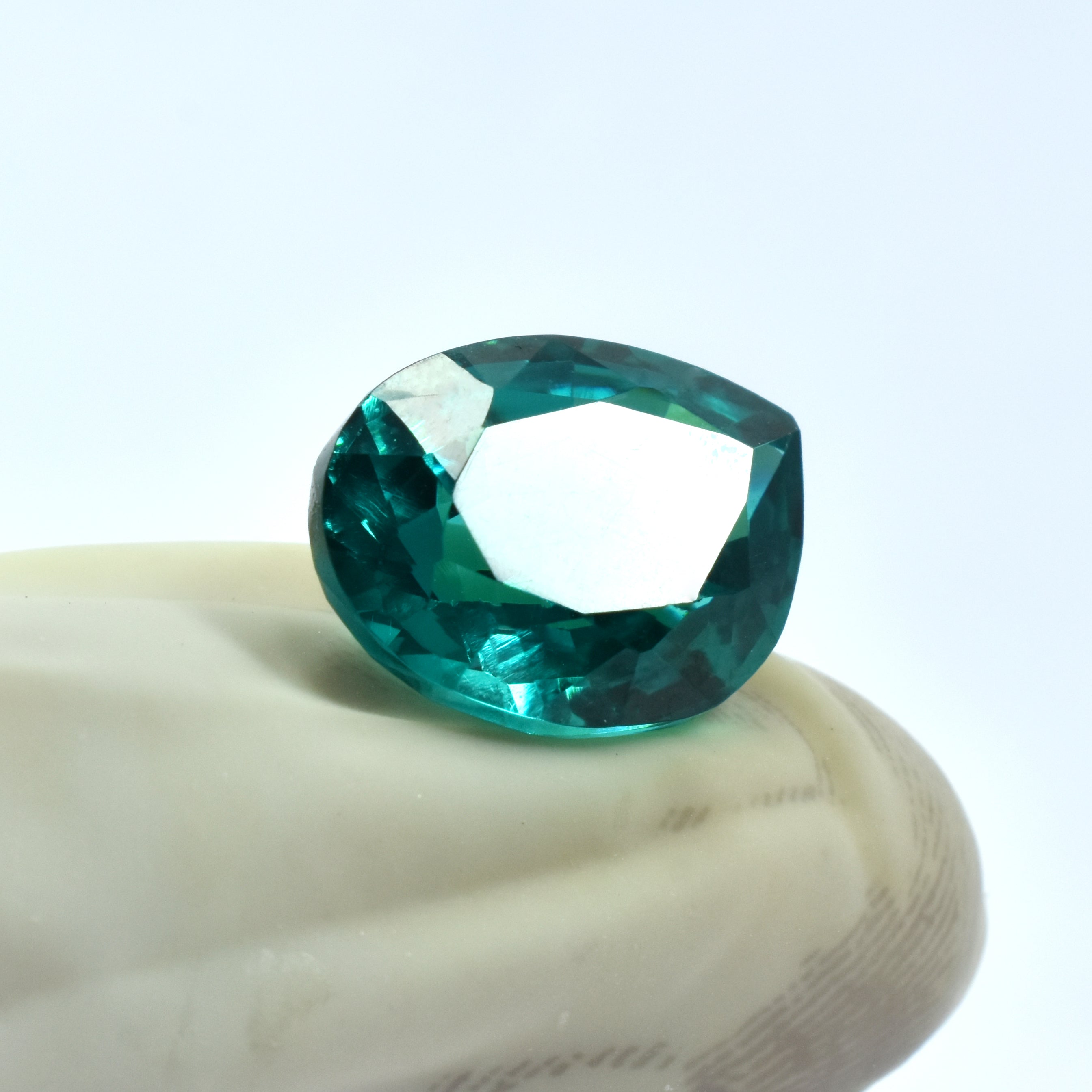 10.25 Carat Fancy Shape Certified Natural Garnet Green Loose Gemstone Excellent Cut Green Garnet