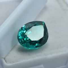 10.25 Carat Fancy Shape Certified Natural Garnet Green Loose Gemstone Excellent Cut Green Garnet