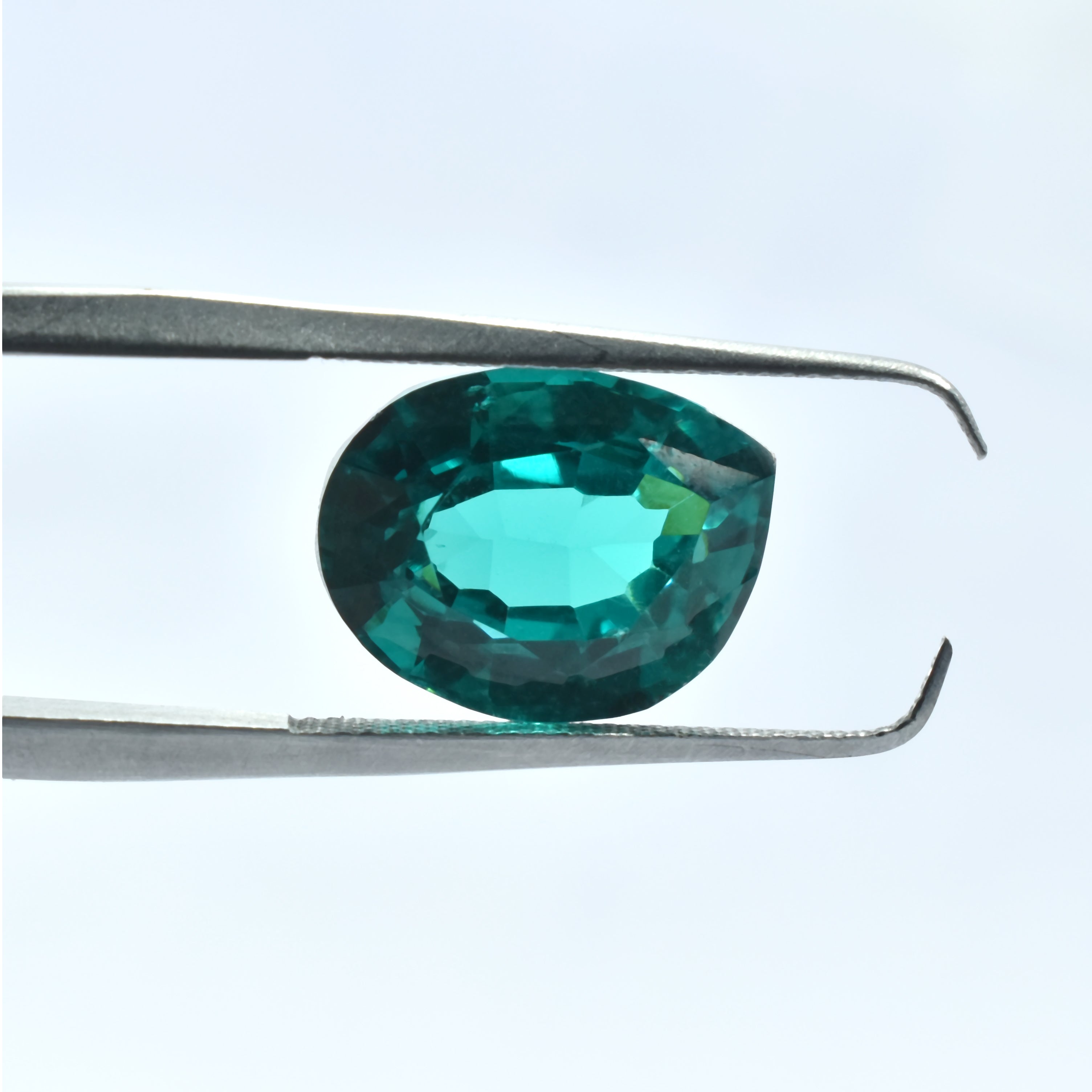 10.25 Carat Fancy Shape Certified Natural Garnet Green Loose Gemstone Excellent Cut Green Garnet