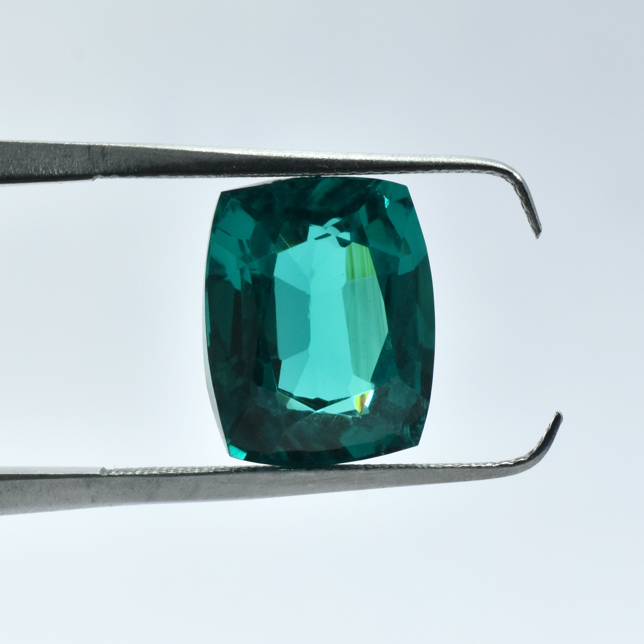 10.70 Carat Cushion Cut Natural Certified Green Garnet Loose Gemstone From Brazil Have Best Garnet For Healing and Well-being