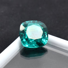 Natural 10.40 Ct Green Garnet Square Shape Certified Loose Gemstone Best For Enhanced Intuition Garnet Green Gem