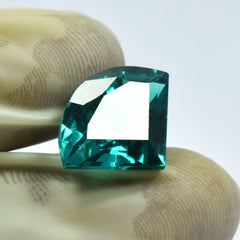 Tsavorite Garnet 9.90 Carat Fancy Cut Green Garnet Certified Loose Gemstone Brazilian Garnet Green