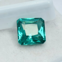 Brilliant Garnet Square Cut 9.25 Carat Garnet Green Stone Best Certified Natural Loose Gemstone