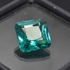 Brilliant Garnet Square Cut 9.25 Carat Garnet Green Stone Best Certified Natural Loose Gemstone