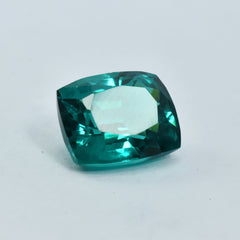 Natural 10.20 Ct Cushion Shape Certified Green Garnet Loose Gemstone Garnet Green Gem For Engagement Rings