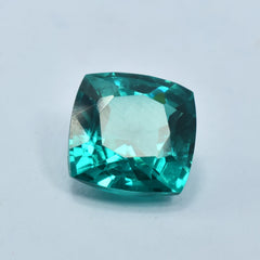 Most Attractive Green Garnet From Brazil 10.35 Carat Square Cushion Cut Natural Certified Loose Gemstone