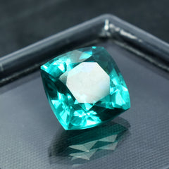 Most Attractive Green Garnet From Brazil 10.35 Carat Square Cushion Cut Natural Certified Loose Gemstone