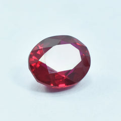 Beautiful Ruby Red 6.50 Ct Oval Cut Natural Pigeon Red Ruby Certified Loose Gemstone Detoxification By Red Ruby