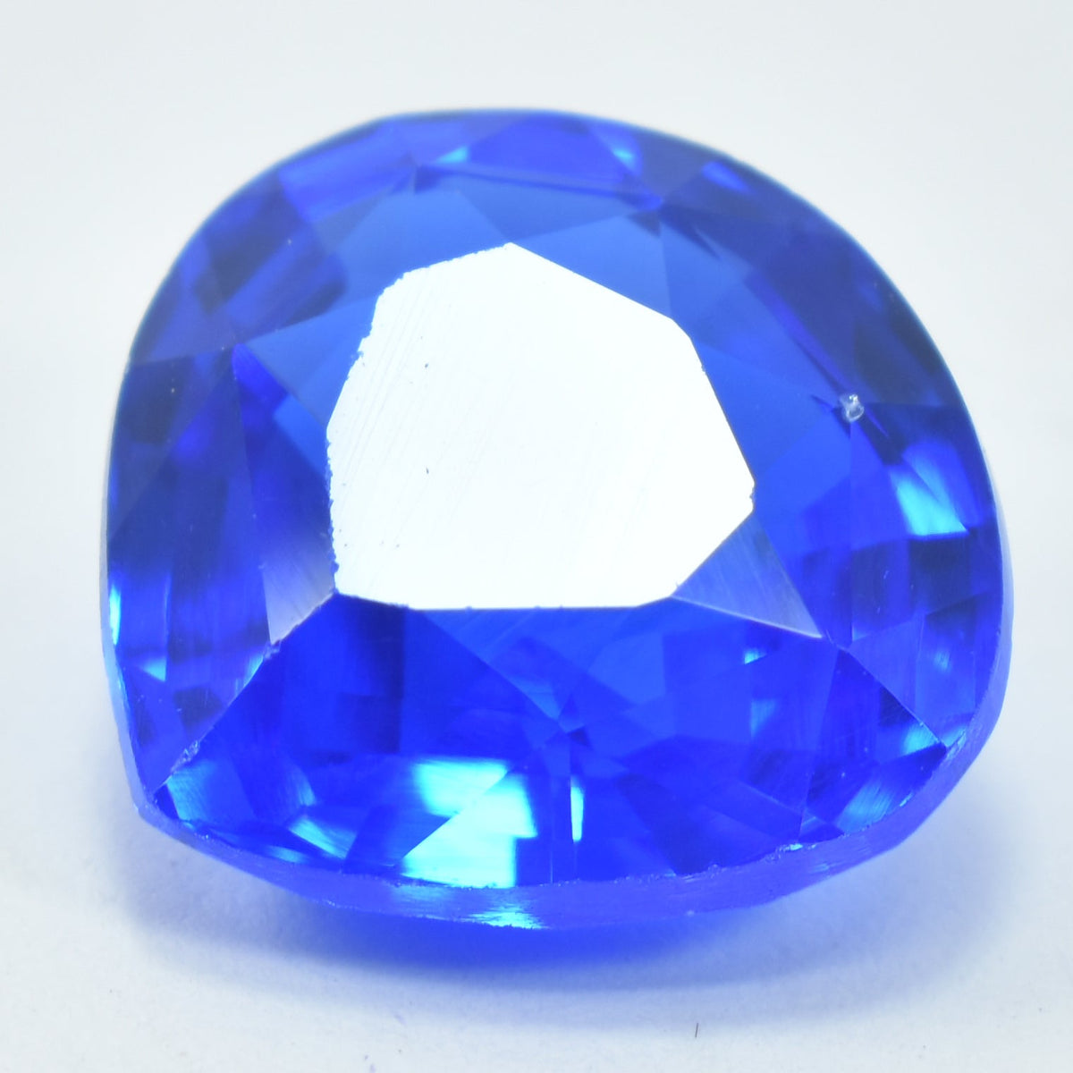 Natural 9.65 Carat Blue Sapphire Pear Cut Certified Loose Gemstone Amazing Blue Sapphire Gemstone