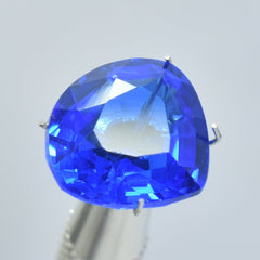 Natural 9.65 Carat Blue Sapphire Pear Cut Certified Loose Gemstone Amazing Blue Sapphire Gemstone