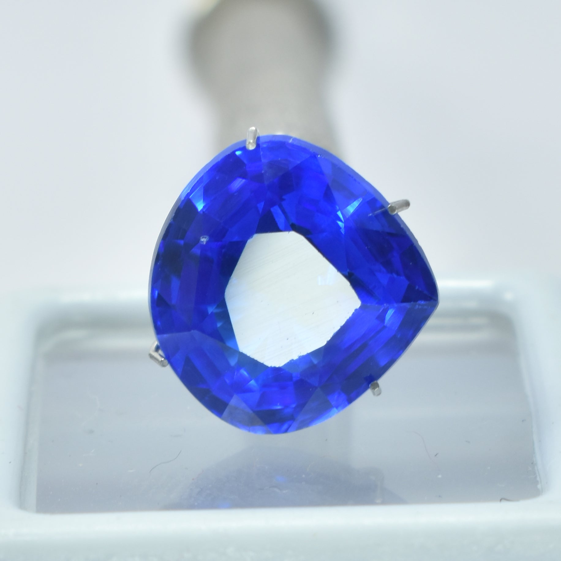 Natural 9.65 Carat Blue Sapphire Pear Cut Certified Loose Gemstone Amazing Blue Sapphire Gemstone