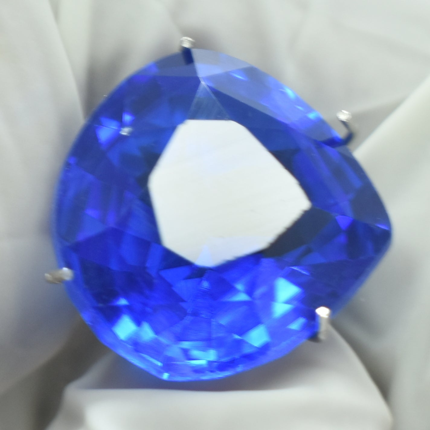 Natural 9.65 Carat Blue Sapphire Pear Cut Certified Loose Gemstone Amazing Blue Sapphire Gemstone