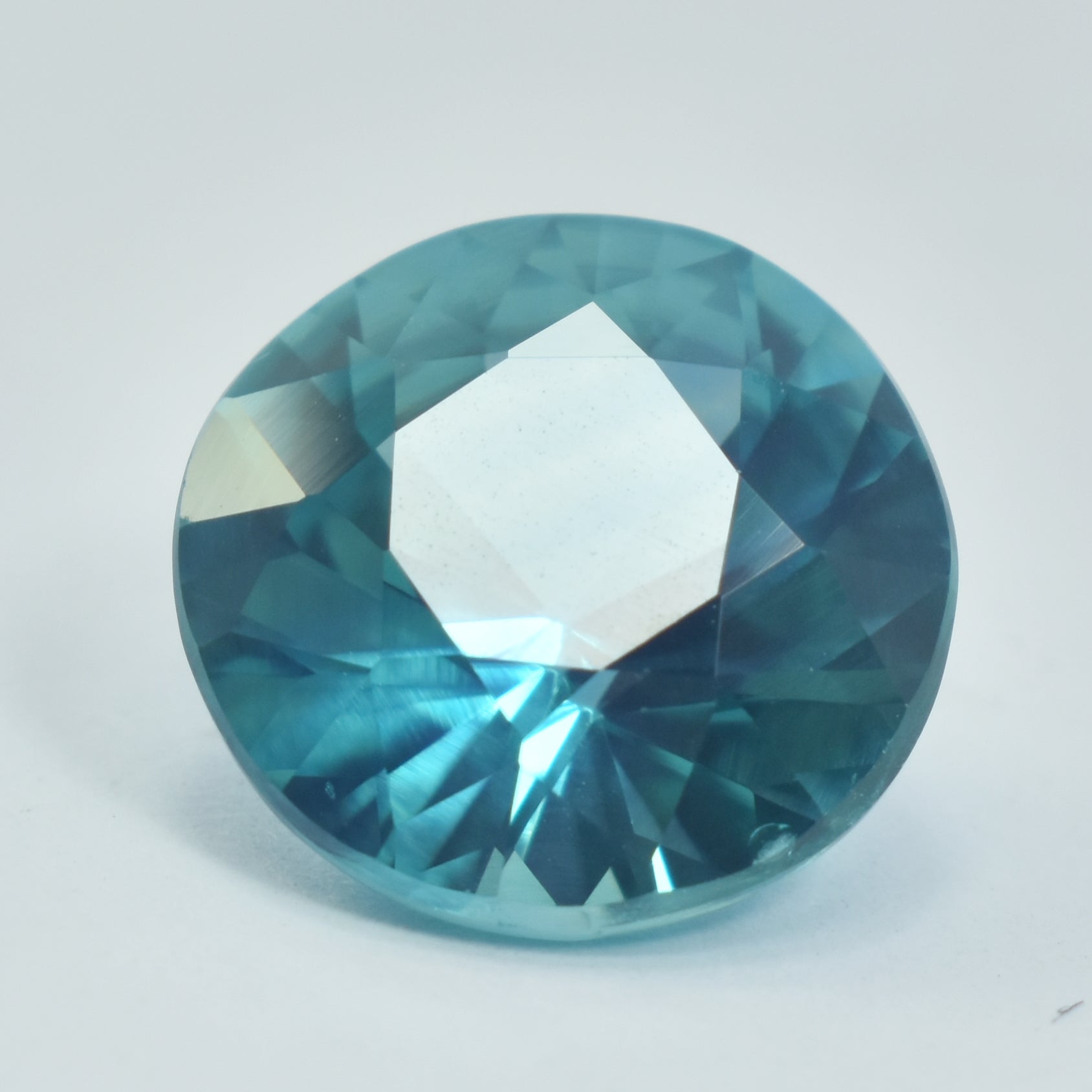 Bluish Green 7.60 Carat Certified Montana Sapphire Round Cut Natural Loose Gemstone Sapphire Gem Best For Communication and Expression & Protection