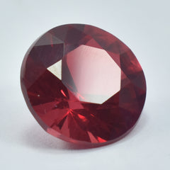 Certified 9.35 Carat Natural Padparadscha Sapphire Round Cut Loose Gemstone Sri-Lanka's Sapphire Gemstone