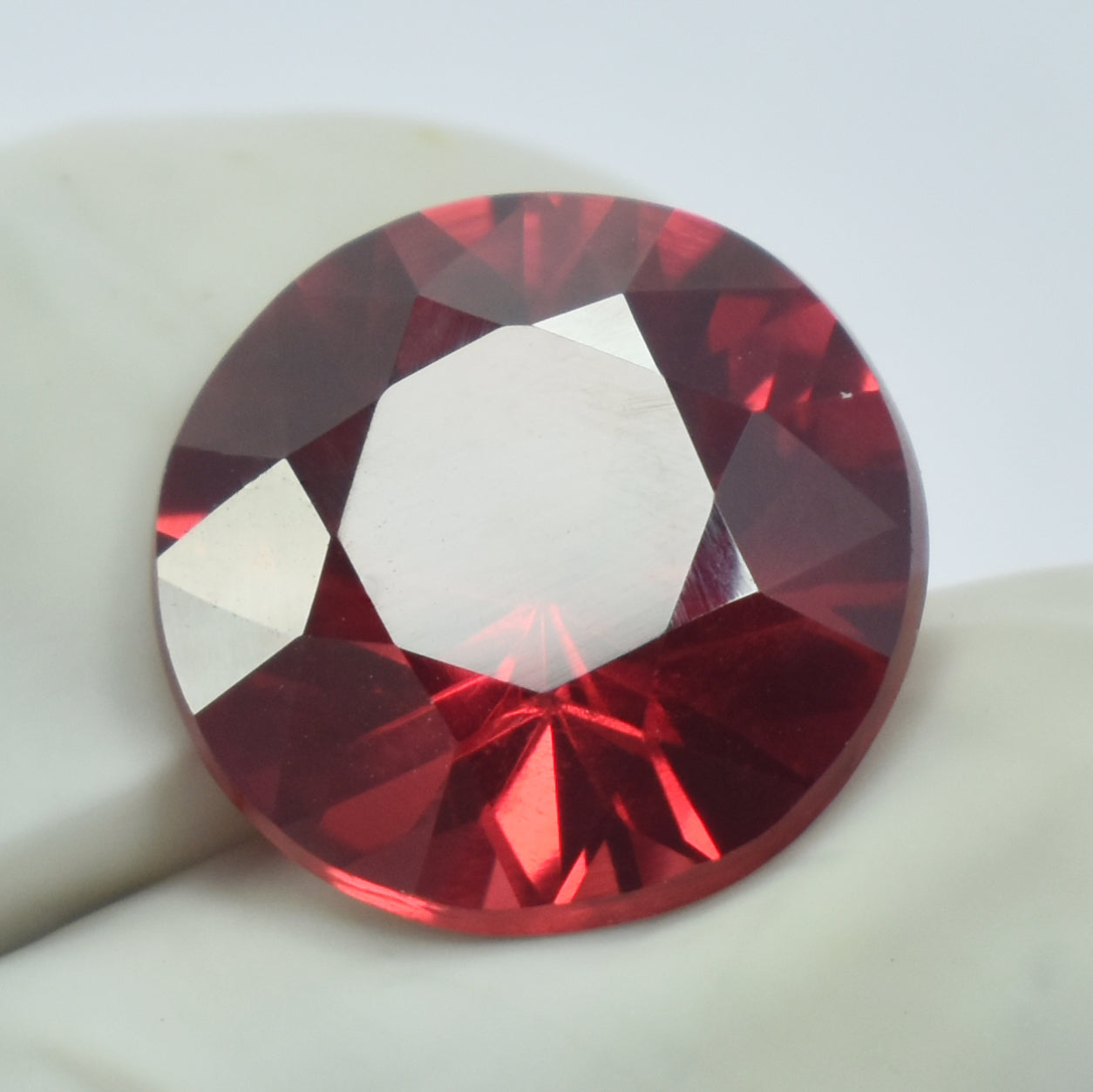 Certified 9.35 Carat Natural Padparadscha Sapphire Round Cut Loose Gemstone Sri-Lanka's Sapphire Gemstone