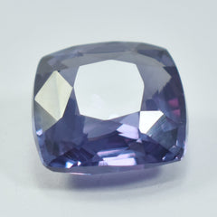 Perfect Color-Change 9.40 Carat Square Cushion Cut Natural Alexandrite Loose Gemstone Rare and Valuable Alex Stone