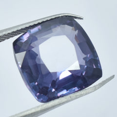 Perfect Color-Change 9.40 Carat Square Cushion Cut Natural Alexandrite Loose Gemstone Rare and Valuable Alex Stone