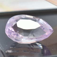 Perfect Natural Pink Sapphire 10.80 Carat Pear Cut Certified Loose Gemstone Sapphire Jewelry