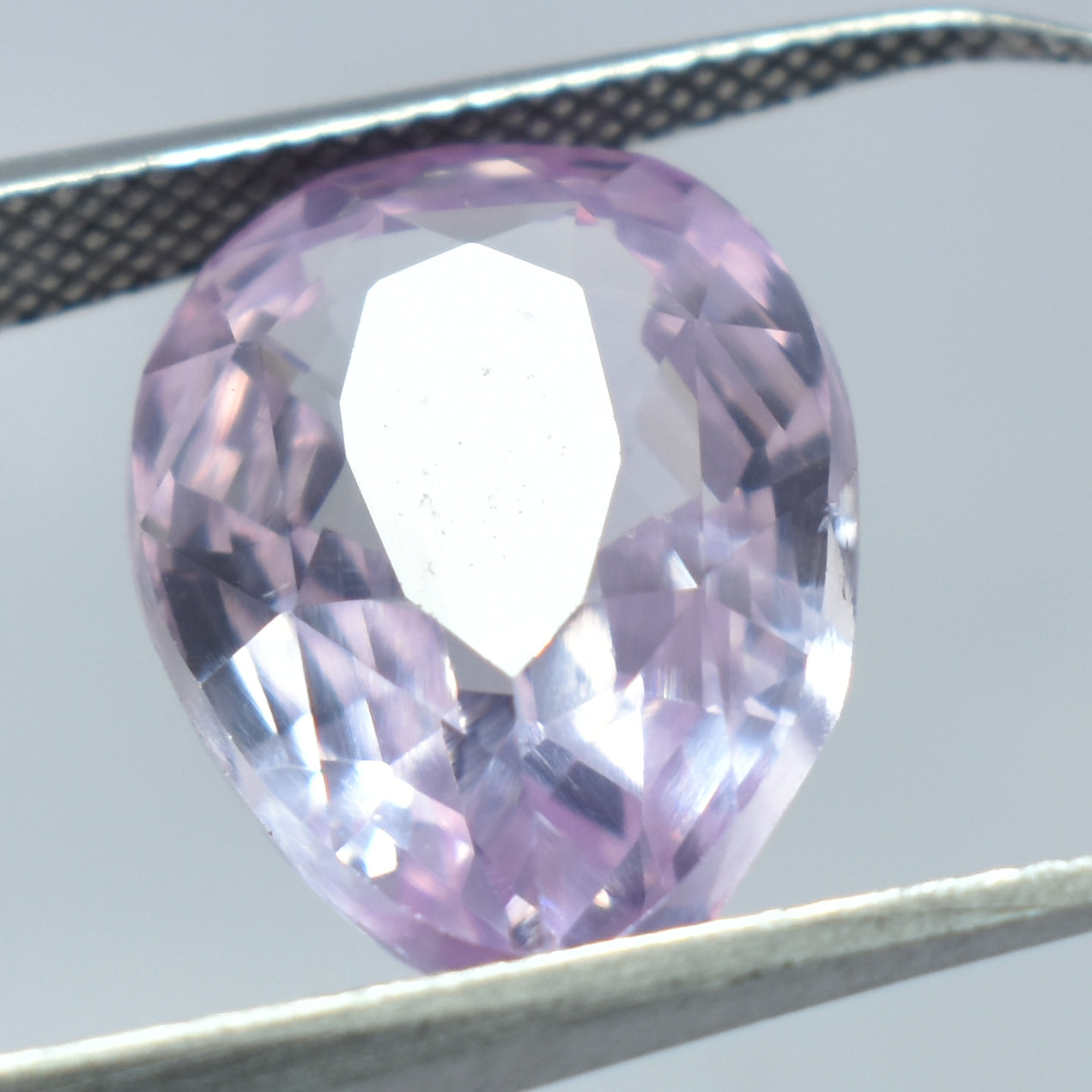 Perfect Natural Pink Sapphire 10.80 Carat Pear Cut Certified Loose Gemstone Sapphire Jewelry