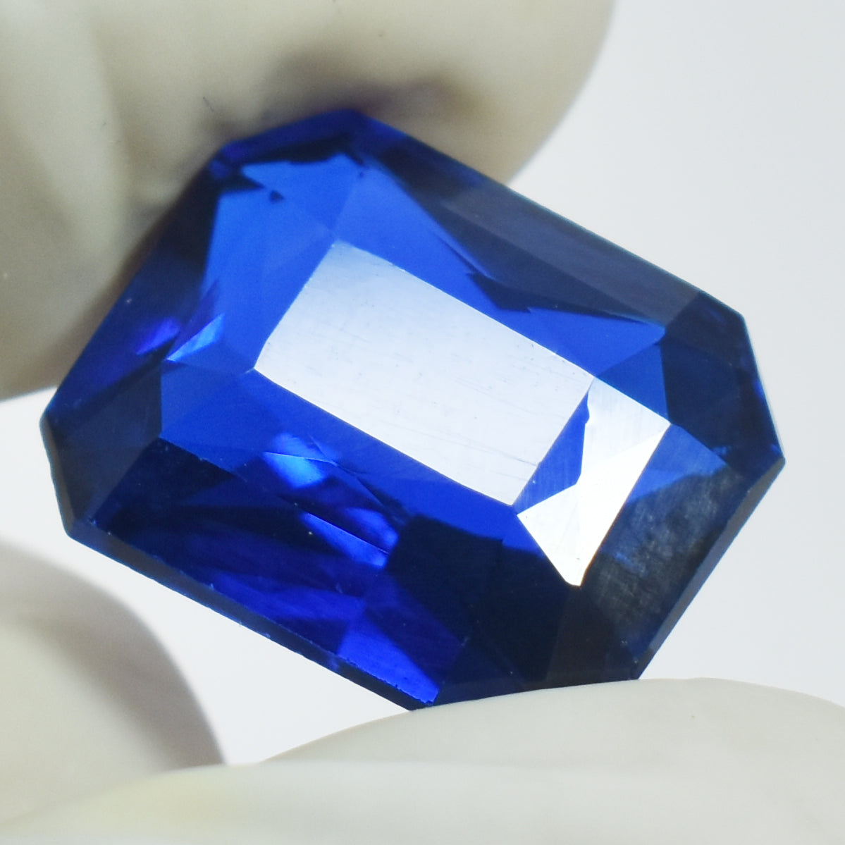 Tanzania's Best Tanzanite Gem 9.85 Carat Emerald Cut Certified Blue Tanzanite Natural Loose Gemstone Tanzanite Best For Mental Clarity & Physical Healing