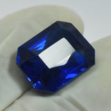 Tanzania's Best Tanzanite Gem 9.85 Carat Emerald Cut Certified Blue Tanzanite Natural Loose Gemstone Tanzanite Best For Mental Clarity & Physical Healing