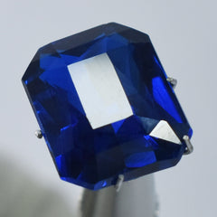 Tanzania's Best Tanzanite Gem 9.85 Carat Emerald Cut Certified Blue Tanzanite Natural Loose Gemstone Tanzanite Best For Mental Clarity & Physical Healing