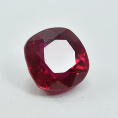 Best Certified Ruby 5.00 Ct Square Cushion Cut Red Ruby From Mozambique Natural Stunning Bloody Pigeon Ruby Red Natural Loose Gemstone