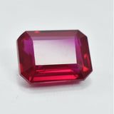 Beautiful Rubies 5.10 Carat Rare Red Ruby Emerald Cut Certified Natural Loose Gemstone Red Ruby Best For Physical Healing