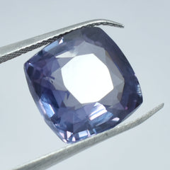 Natural Alexandrite 9.00 Carat Square Cushion Cut Color-Change Loose Gemstone Beautiful Alex Jewelry Making Gem