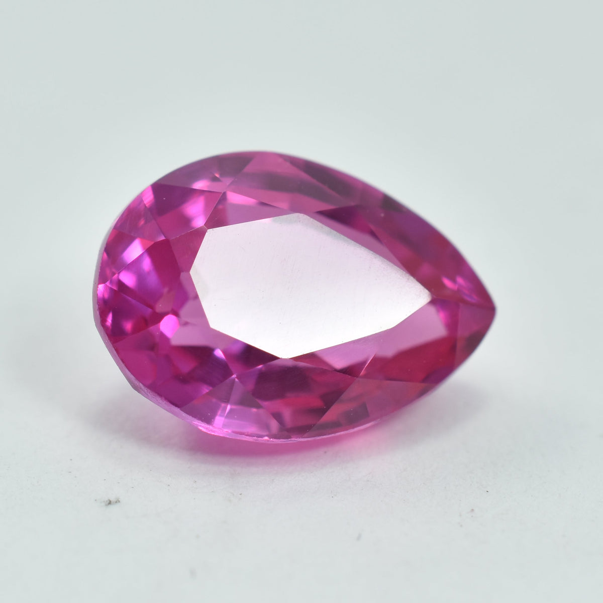 Excellent Pink Sapphire Certified 3.55 Ct Pear Cut Natural Sapphire Pink Loose Certified Gemstone