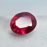 Natural Blood Ruby Red 3.60 Carat Oval Shape Certified Loose Gemstone Brilliant Red Ruby Form Mozambique Astrological Significance Ruby Gem