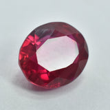 Natural Blood Ruby Red 3.60 Carat Oval Shape Certified Loose Gemstone Brilliant Red Ruby Form Mozambique Astrological Significance Ruby Gem