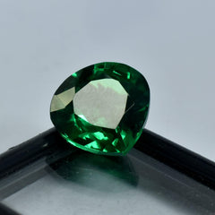 Natural Tsavorite Green Garnet Pear Shape 10.85 Ct Certified Green Garnet From Brazil Loose Gemstone