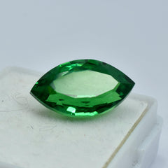 10.80 Ct Garnet Natural Tsavorite Green Garnet Marquise Shape Certified Loose Gemstone Pendant Making Gem