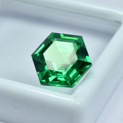 Natural Green Garnet 10.20 Ct Fancy Shape Tsavorite Garnet Certified Loose Gemstone