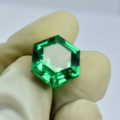 Natural Green Garnet 10.20 Ct Fancy Shape Tsavorite Garnet Certified Loose Gemstone