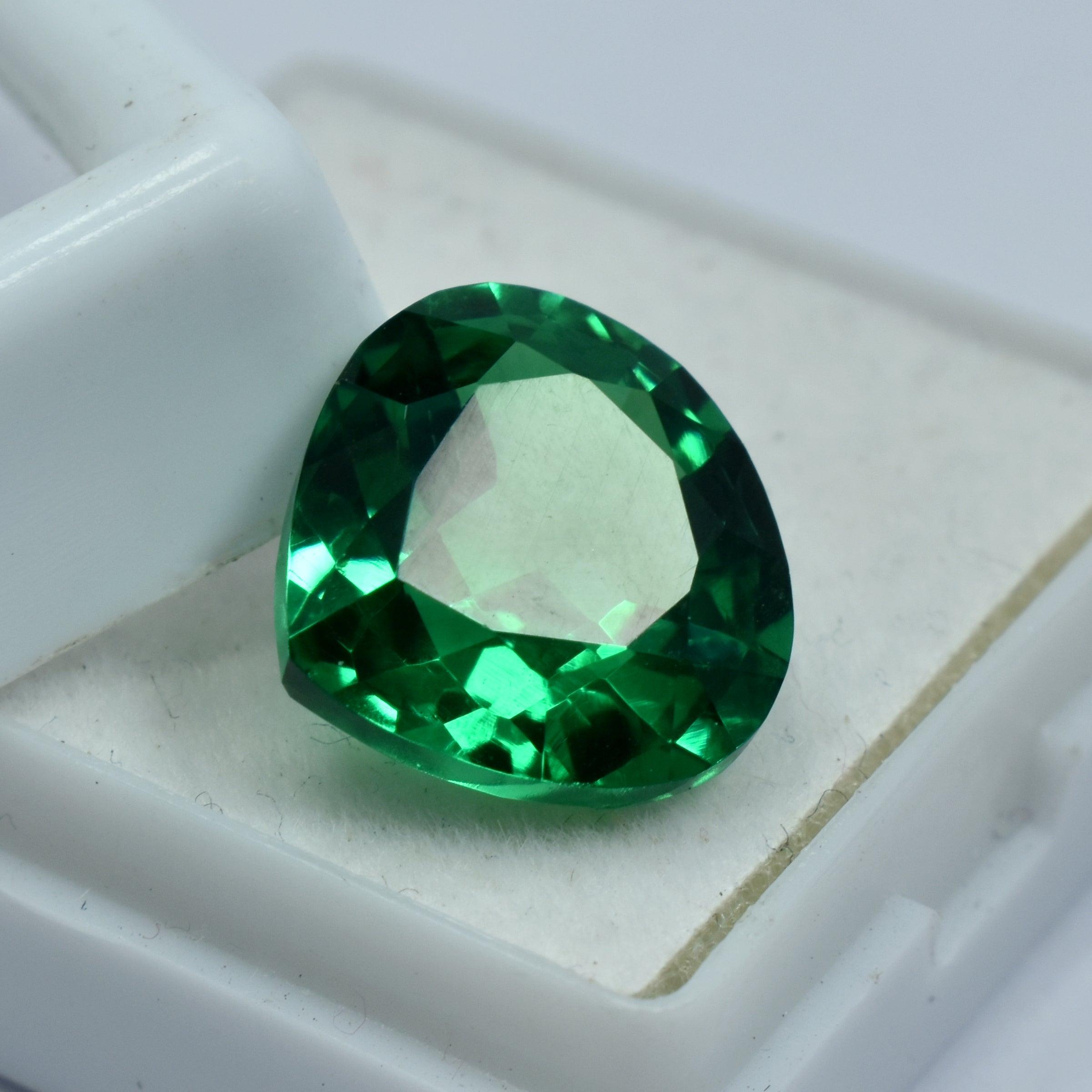 10.25 Carat Natural Green Garnet Pear Shape Certified Tsavorite Garnet Form Brazil Loose Gemstone