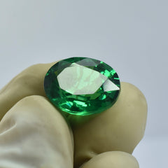 Tsavorite Natural Green Garnet Oval Shape 11.10 Carat Certified Garnet Loose Gemstone