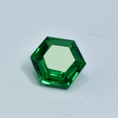 Natural 9.35 Carat Green Garnet Fancy Shape Certified Ring Size Garnet Loose Gemstone