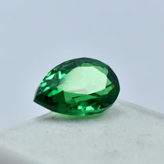 Tsavorite Green Garnet 9.25 Carat Natural Certified Pear Shape Garnet Loose Gemstone