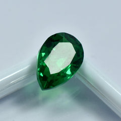 Tsavorite Green Garnet 9.25 Carat Natural Certified Pear Shape Garnet Loose Gemstone