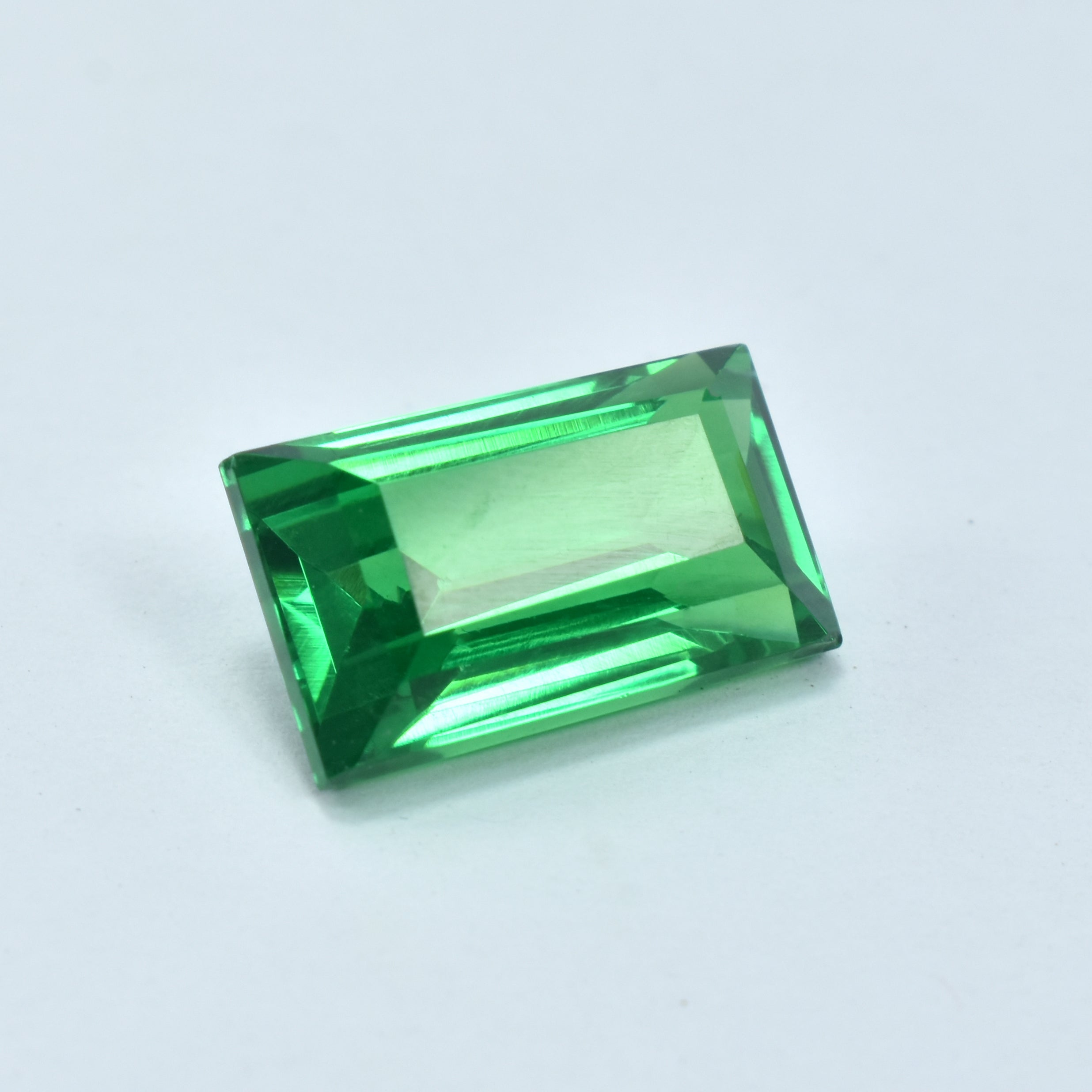 Brazilian Emerald 8.35 Carat Emerald Shape Natural Tsavorite Green Garnet Natural Certified Loose Gemstone Best For Engagement Rings  Brazil Green Garnet