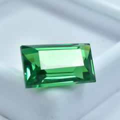 Brazilian Emerald 8.35 Carat Emerald Shape Natural Tsavorite Green Garnet Natural Certified Loose Gemstone Best For Engagement Rings  Brazil Green Garnet