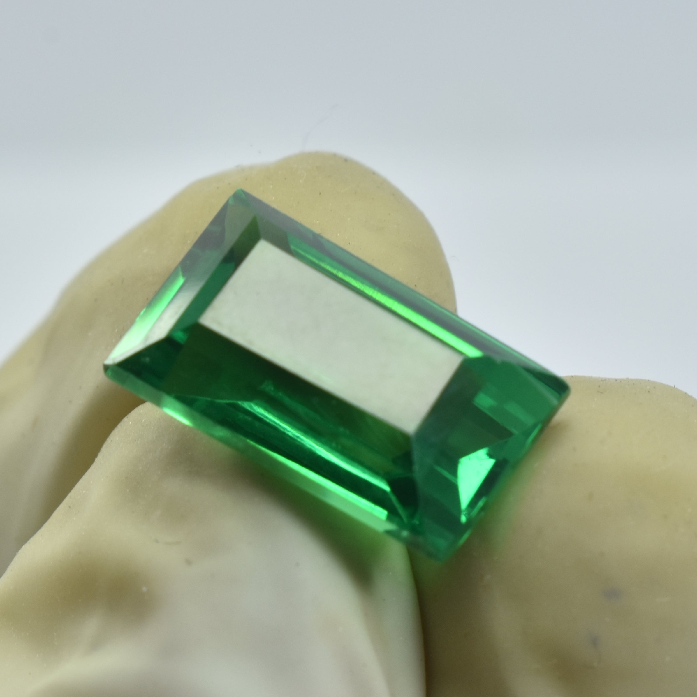 Brazilian Emerald 8.35 Carat Emerald Shape Natural Tsavorite Green Garnet Natural Certified Loose Gemstone Best For Engagement Rings  Brazil Green Garnet