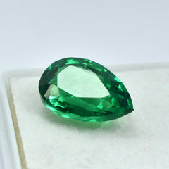 Brazilian Green Garnet 8.25 Carat Pear Shape Green Garnet Certified Natural Green Garnet Tsavorite Certified Garnet Best For Protection Loose Gemstone