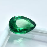 Brazilian Green Garnet 8.25 Carat Pear Shape Green Garnet Certified Natural Green Garnet Tsavorite Certified Garnet Best For Protection Loose Gemstone